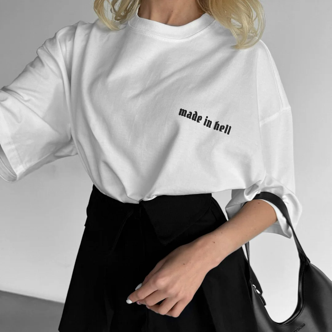 Unisex Casual Made In Hell T-shirt