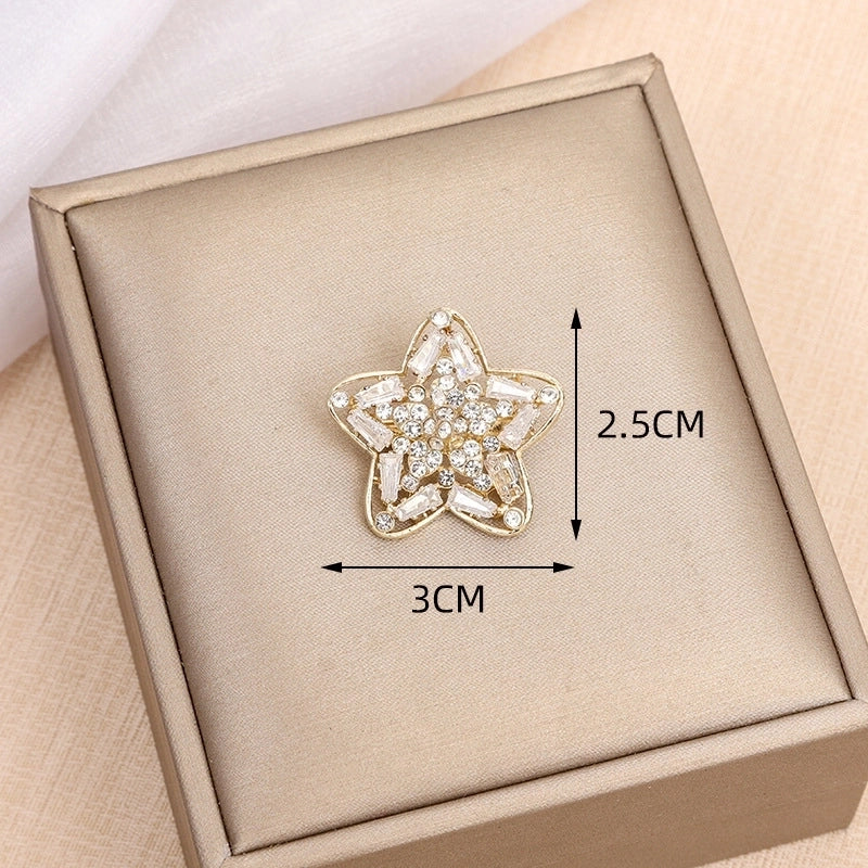 Minimalist Pin Insect Flower Bow Knot Alloy Inlay Zircon Women’s Brooches