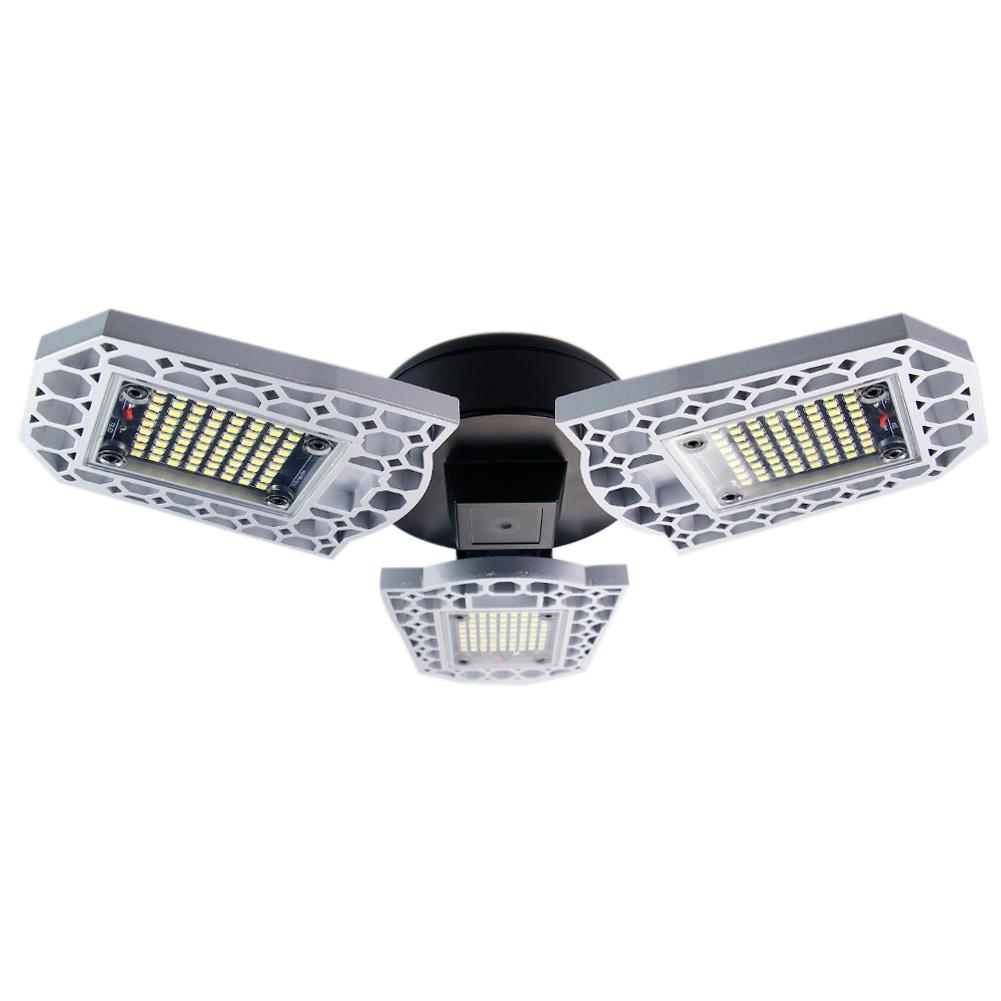 

60W Waterproof Deformable Lamp Garage E27 High Intensity Light (Warm White), 501 Original
