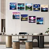 9pcs Diamond Painting -DIY Round Drill Landscape