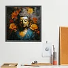 Buddha - Rundbohrer Diamantmalerei - 40*40cm