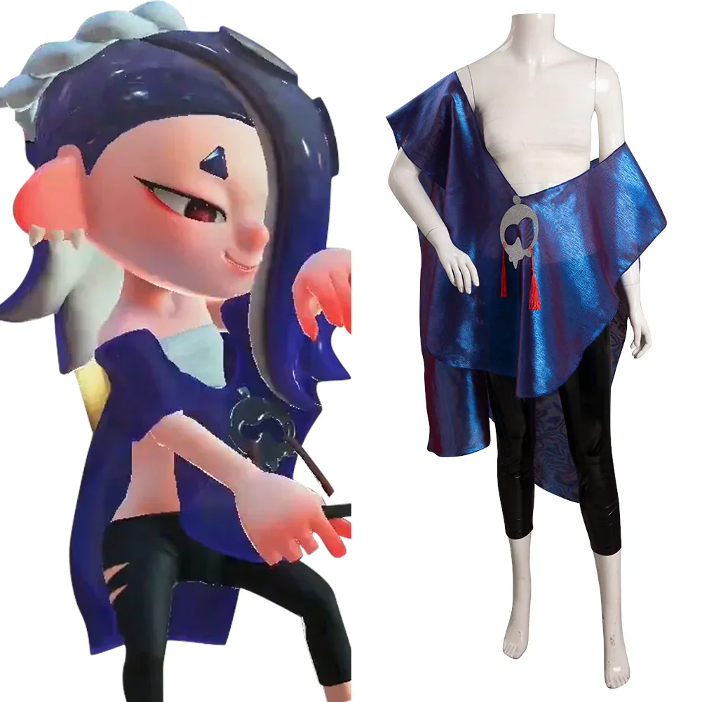 Splatoon 3 - Shiver Cosplay Costume Outfits Halloween Carnival Suit
