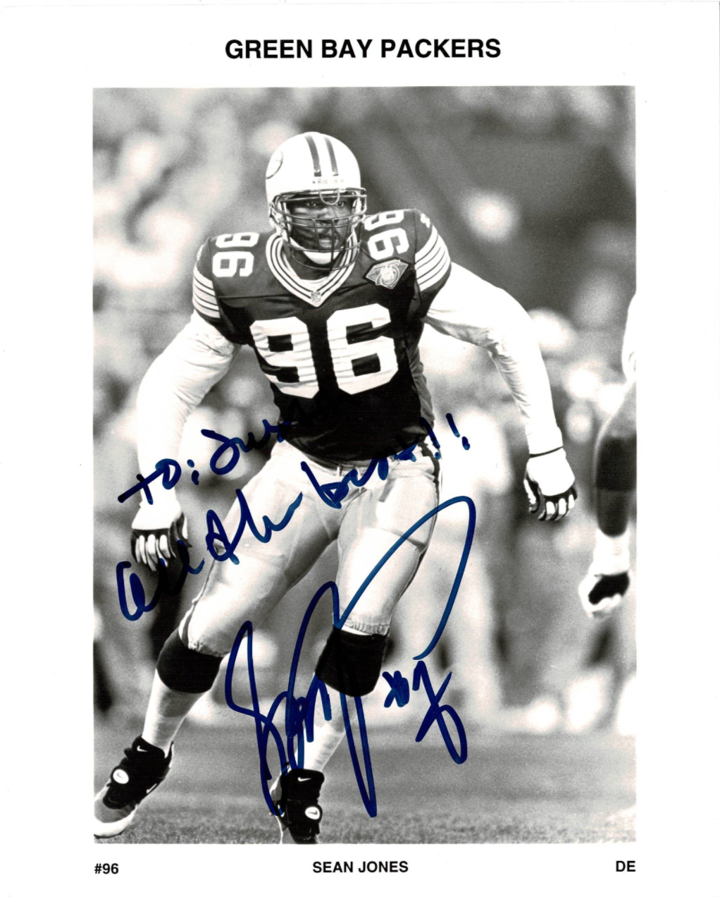 Sean Jones signed autographed 8x10 Photo Poster painting! AMCo! 15630