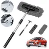 Windshield Cleaner Tool Telescopic Car Window Cleaner for Car Mirrors & Glass