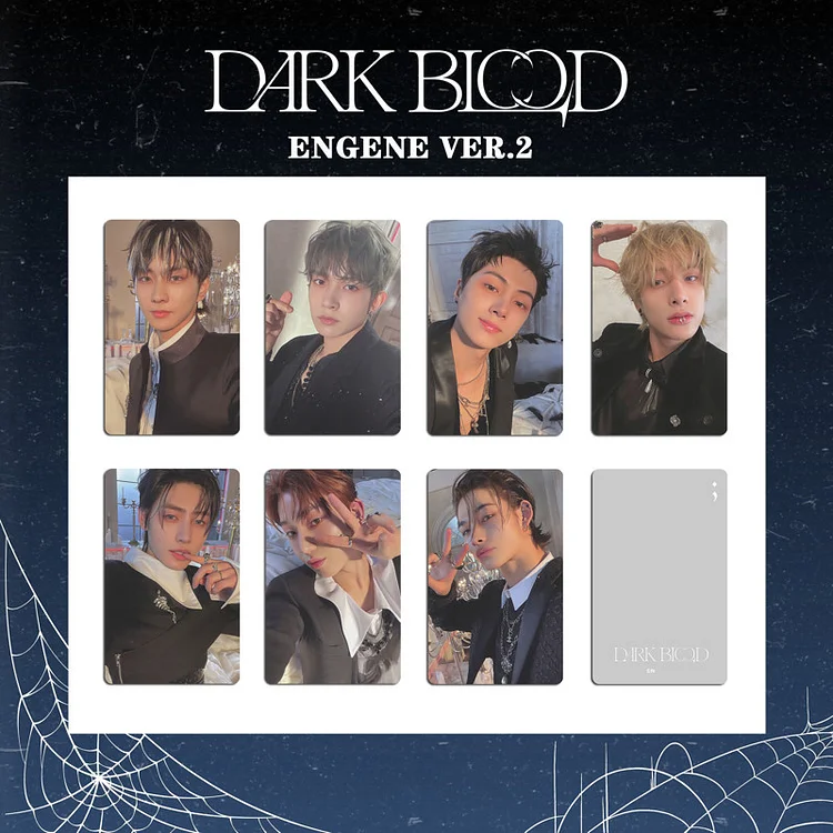 Enhypen DARK BLOOD - Official Photocard [Engene Ver.]