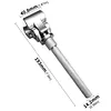 Door Hinge Adjustment Tool Adjustable Hinges Wrench Universal Fit for Interior & Exterior Doors Stainless Steel Door Hinge Tool for Sagging Doors