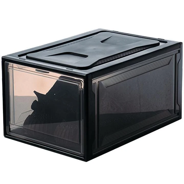 transparent drawer shoes box