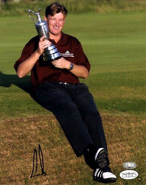 Ernie Els Autographed Signed Golf 8x10 Photo Poster painting -JSA Sticker Sports Memorabilia COA