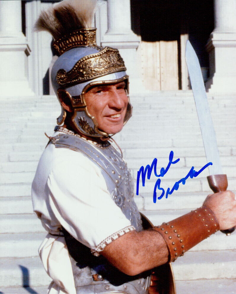 Mel Brooks signed 8x10 Photo Poster painting