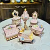 Home Furnishing Four-Piece Set: Enamel Jewelry Box