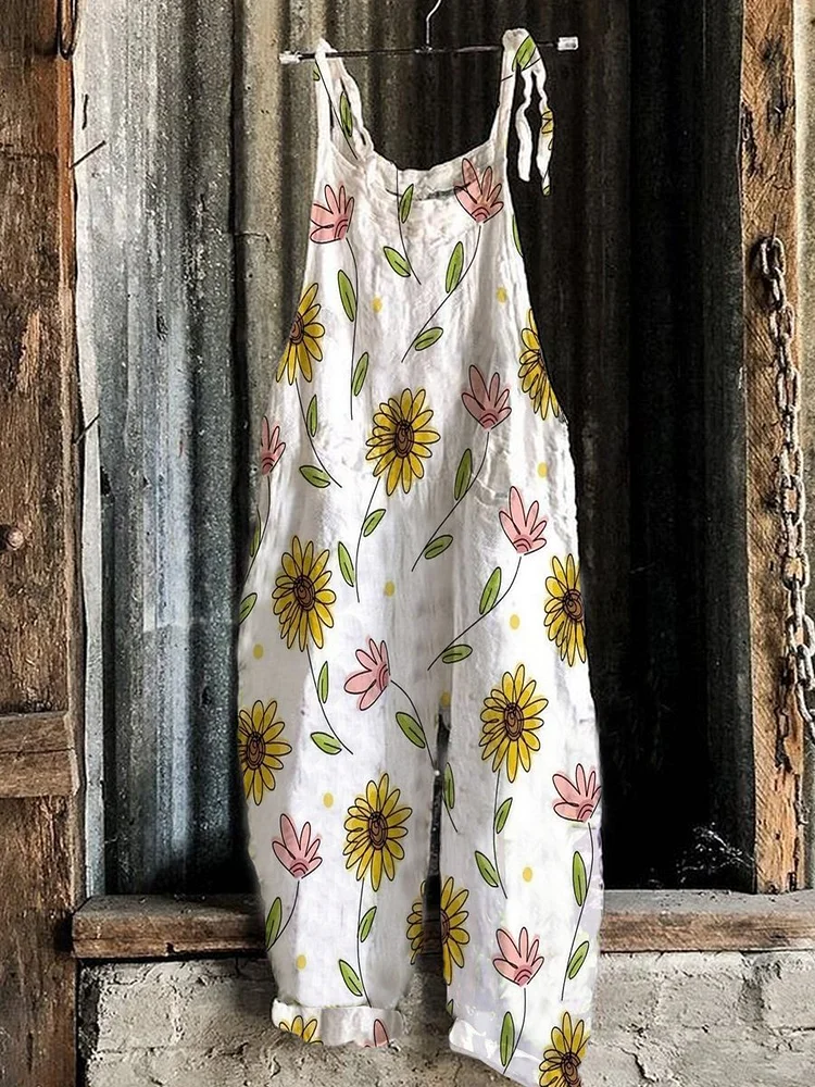 Floral Jumpsuit