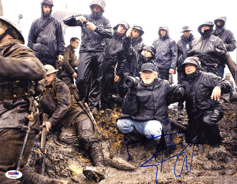 Steven Spielberg SIGNED IN PERSON 11x14 Photo Poster painting Private Ryan PSA/DNA AUTOGRAPHED