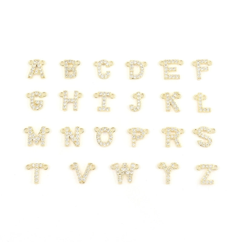 Minimalist Classic Style Letter 201 Stainless Steel Copper Zircon Women’s Pendant Necklace Men Pendant Necklaces