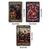 3PCS Just Born With Fire Trucks In Their Souls - Metal Tin Signs Set(8*12Inch/12*16Inch) - Garage&Transport