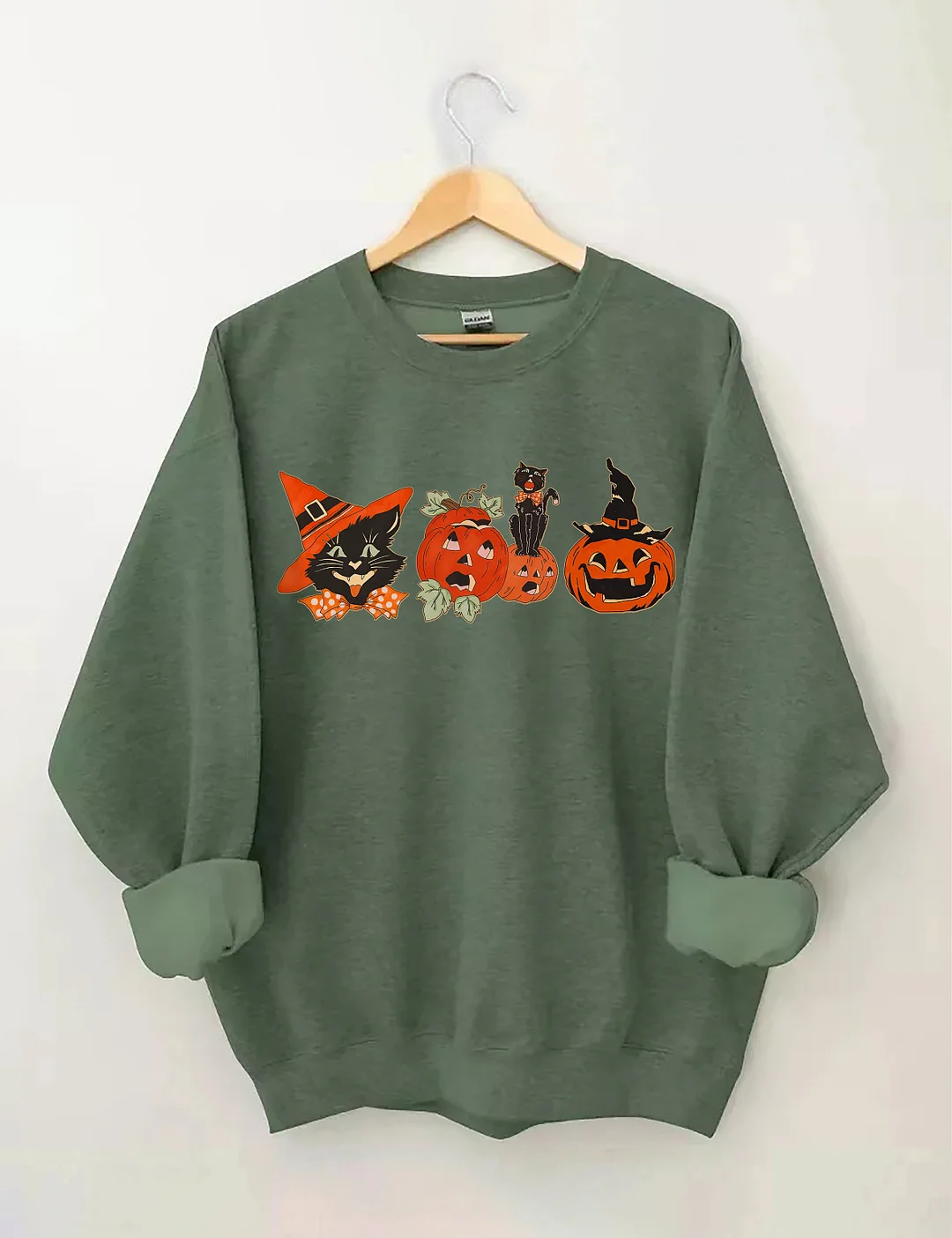 Halloween Cat Sweatshirt