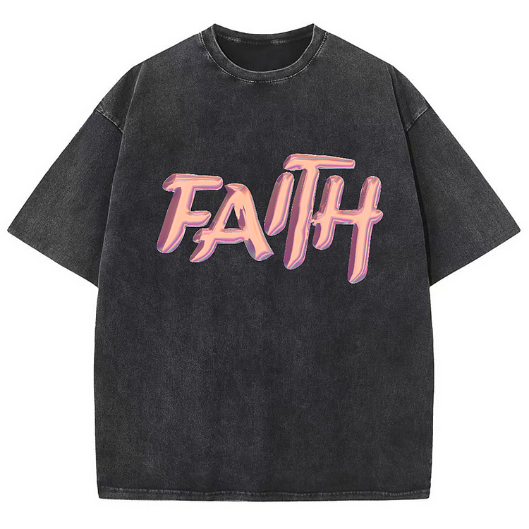 Sopula Faith Unisex Washed T-Shirt