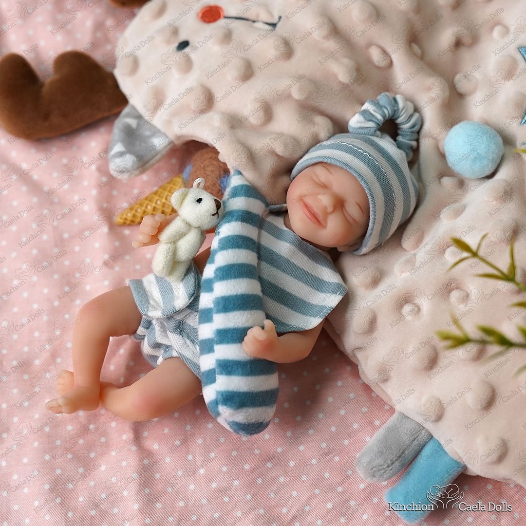 ☘6'' Cora Soft Full Silicone Miniature Baby Doll New Release☘