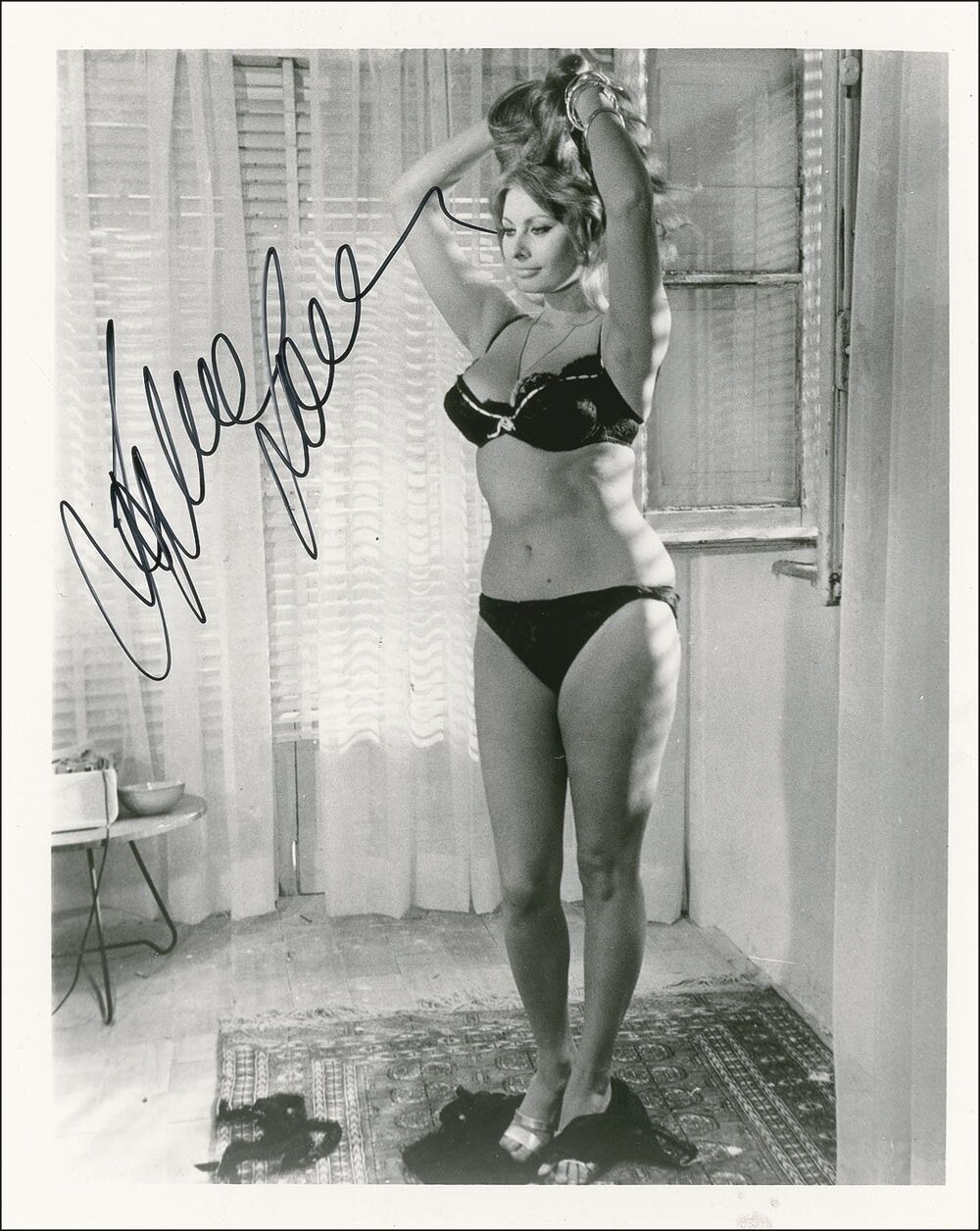 SOPHIA LOREN Signed Photo Poster paintinggraph - Beautiful Film Star Actress - preprint