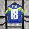 Retro 1995 Brazil Soccer Jersey Away