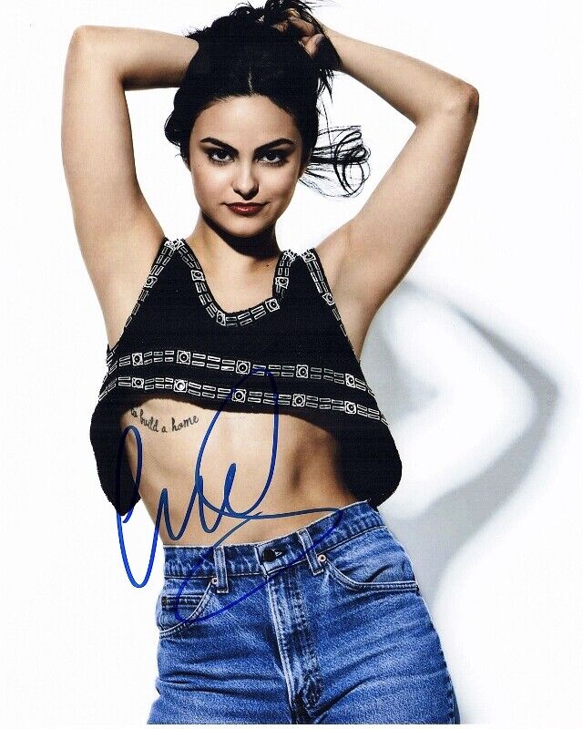 Camila Mendes Signed - Autographed Riverdale Veronica Lodge 8x10 inch Photo Poster painting