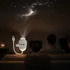 USB Starry Sky Projector Adjustable Focus Galaxy Night Light