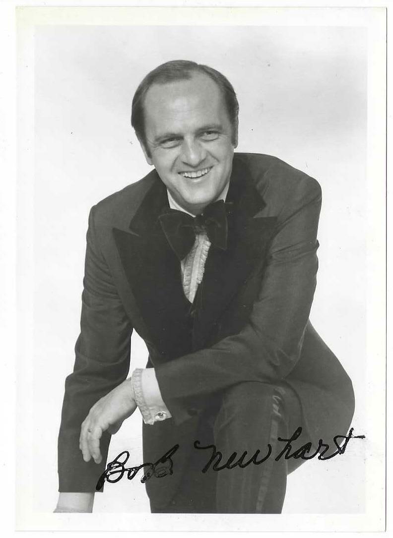 Original Vintage BOB NEWHART Autographed Signed Press Photo Poster painting 5 x 7