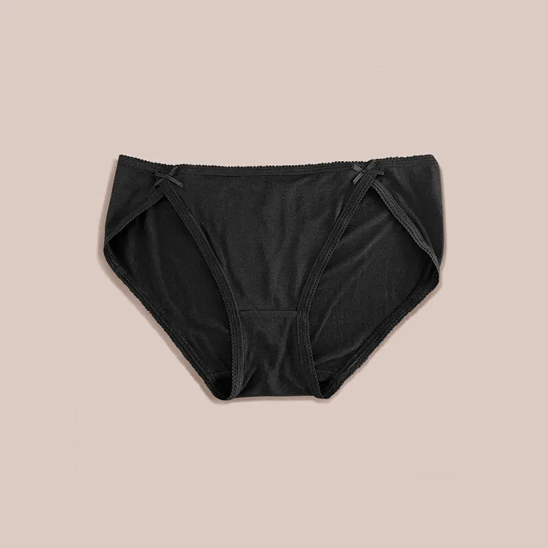 Women's Pure Silk Knit Boyshorts Under Panties 2301