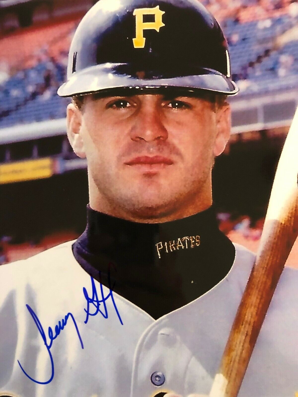 Autographed Jerry Goff 8x10 Pittsburgh Pirates Photo Poster painting with COA