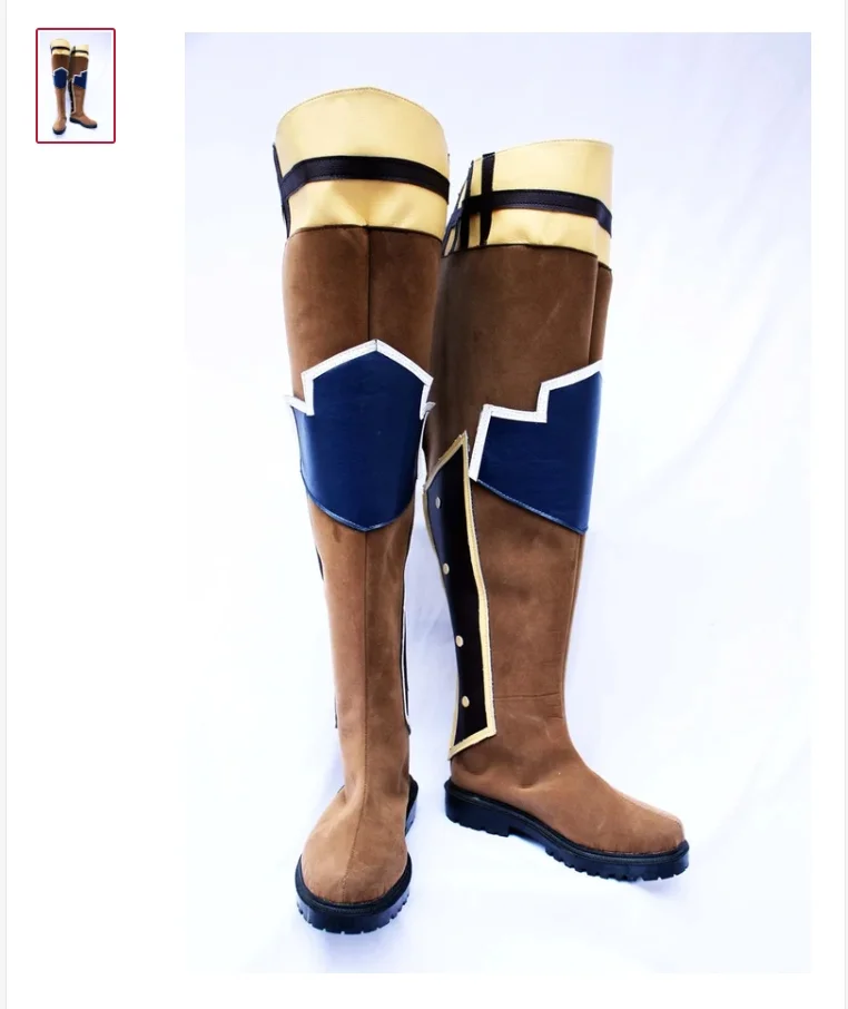 Tales Of Symphonia Astor Cosplay Boots