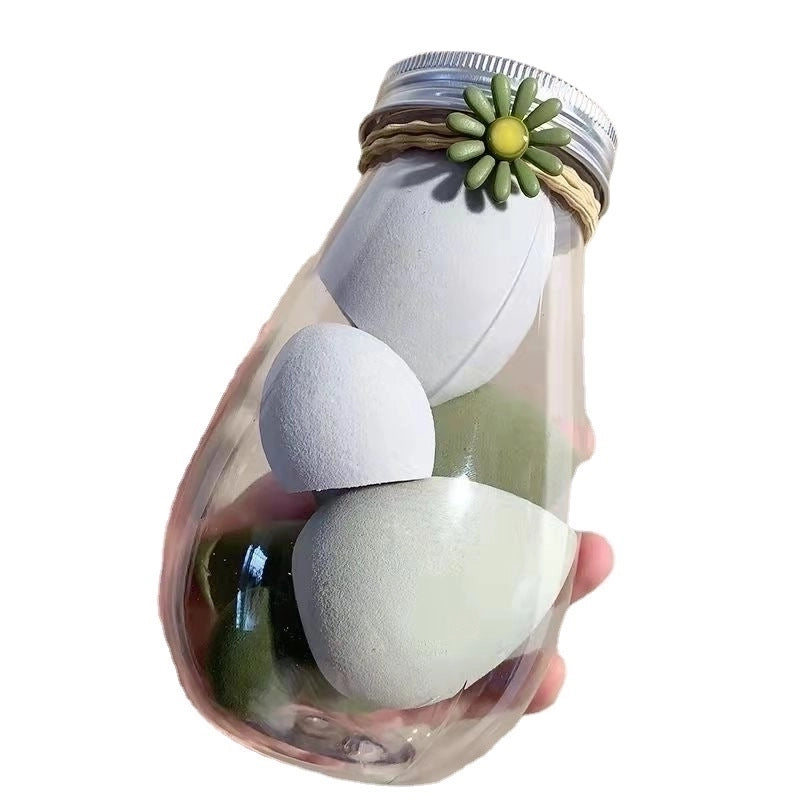 Vacation Colorful Hydrophilic Polyurethane Makeup Sponge 1 Set