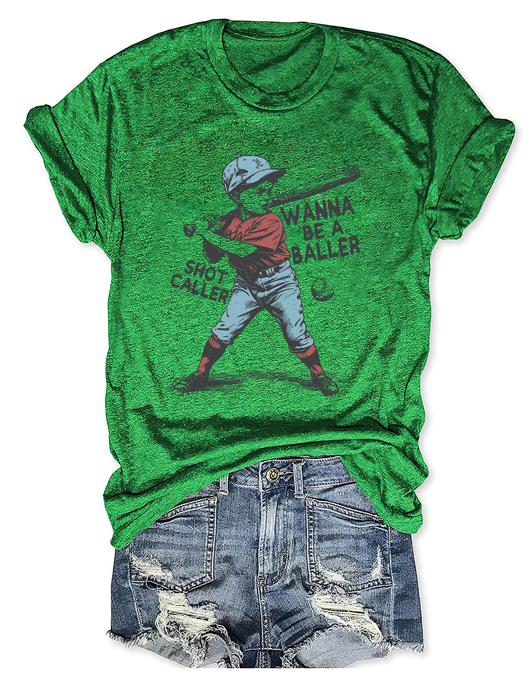 Wanna Be A Baller Shot Caller T-shirt