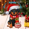 Acryl Weihnachten Hund Katze - 5d DIY Handwerk Ornament