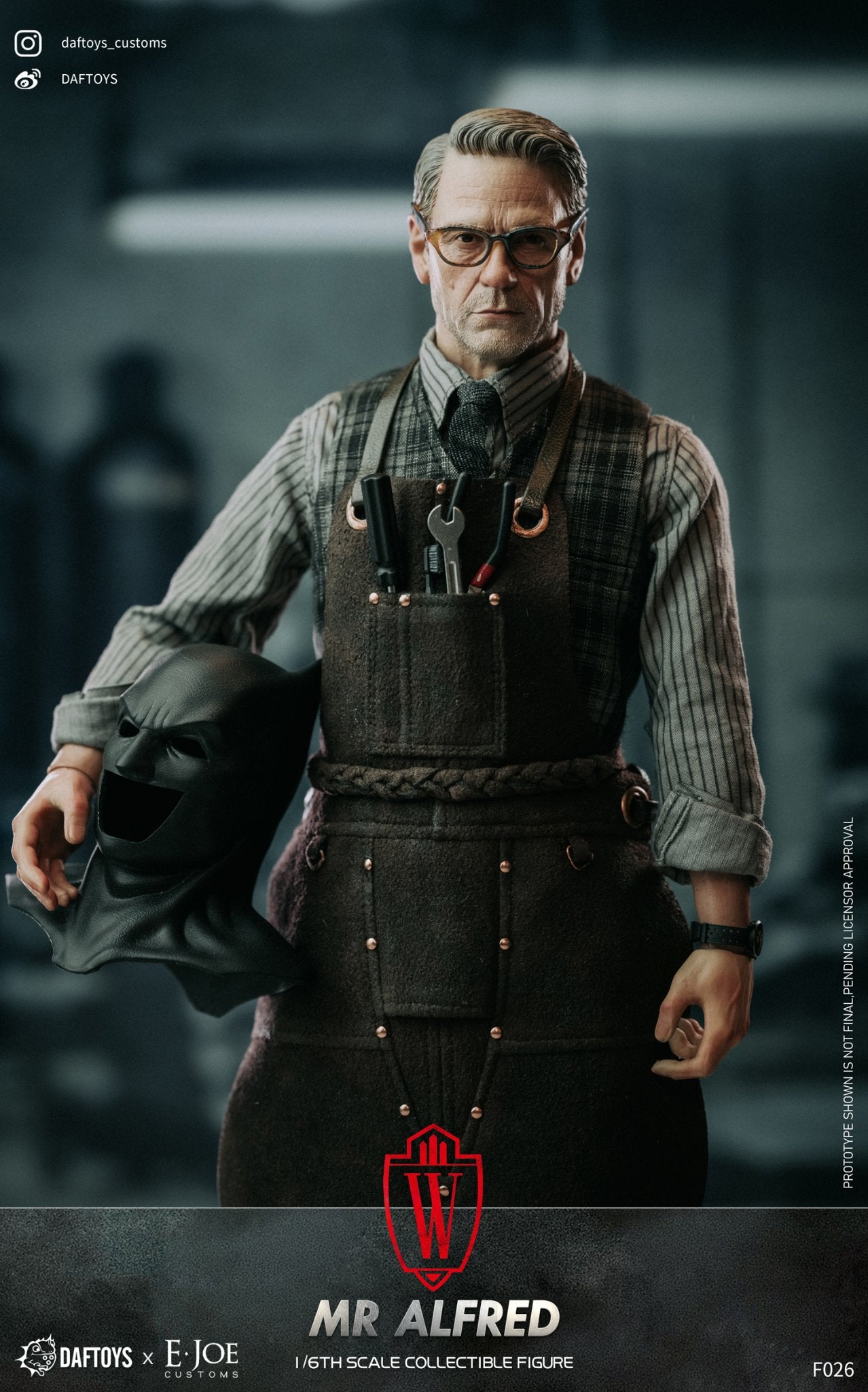 Pre-order DAFTOYS X E.JOE Custom Mr. Alfred Engineer 1/6 Scale Action Figure F026 