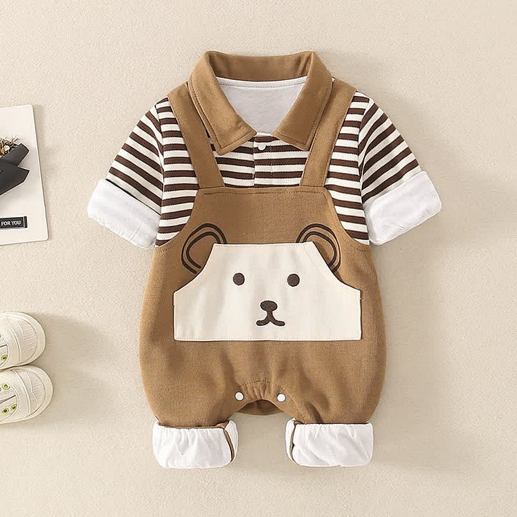 I'AM BEAR WE ARE FRIENDS Baby Romper