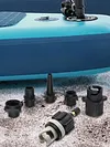 Air Valve Conversion Head with Air Valve Nozzles for Inflatables (4-in-1 Set)