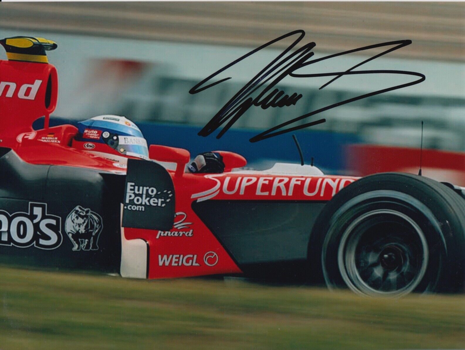 Markus Winkelhock Hand Signed 8x6 Photo Poster painting - Formula 1Autograph F1 2.