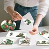 6PCS DIY Diamond Art Greeting Cards Christmas Elf Congratulations Cards & Gift