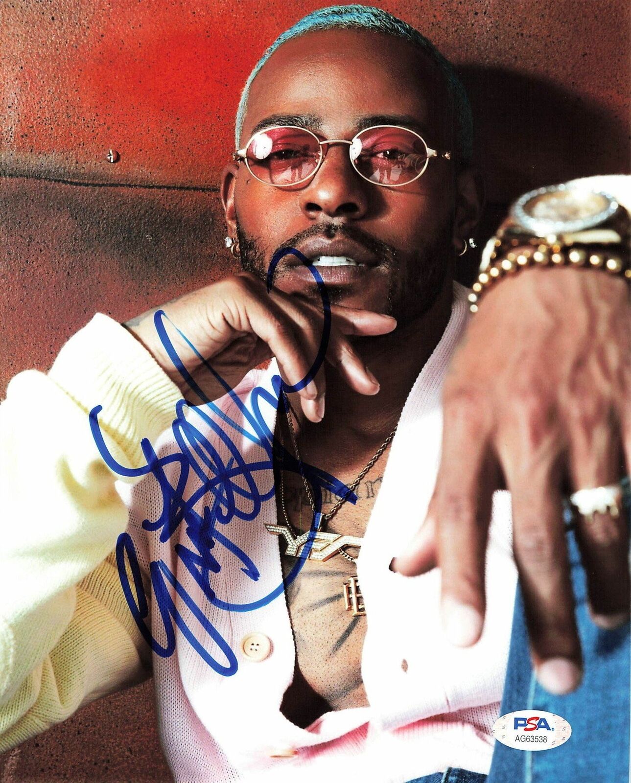 Eric Bellinger signed 8x10 Photo Poster painting PSA/DNA Autographed