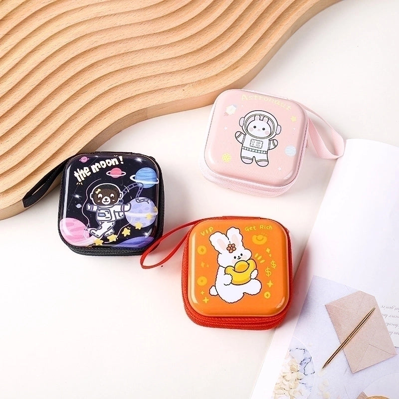 Girl’S Cartoon PVC Zipper Coin Purses