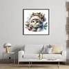(Stamped/Counted) Cat-18CT Cross Stitch 30*30cm/11.81*11.81in