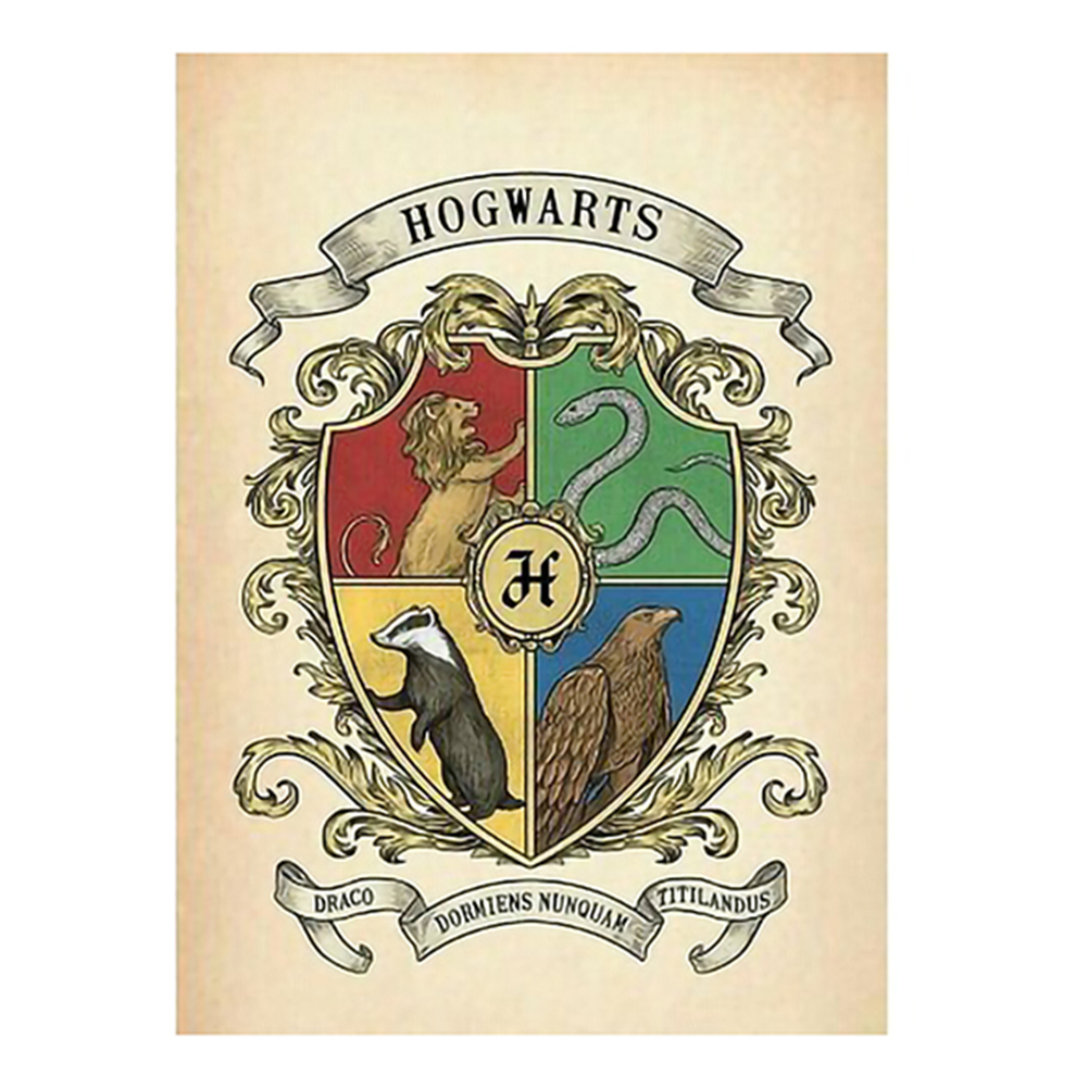 

Magic Academy Badge - 11CT Stamped Cross Stitch - 40*50CM, 501 Original