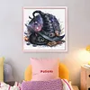 Witch Hat Cat-11CT Stamped Cross Stitch 40*40cm