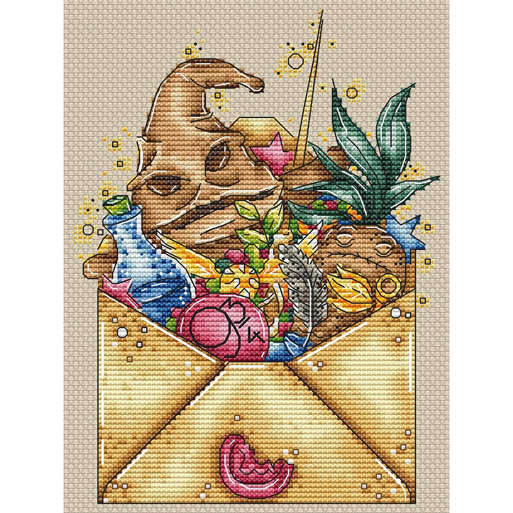 

Envelope - 14CT Counted Cross Stitch - 30*45CM, 501 Original