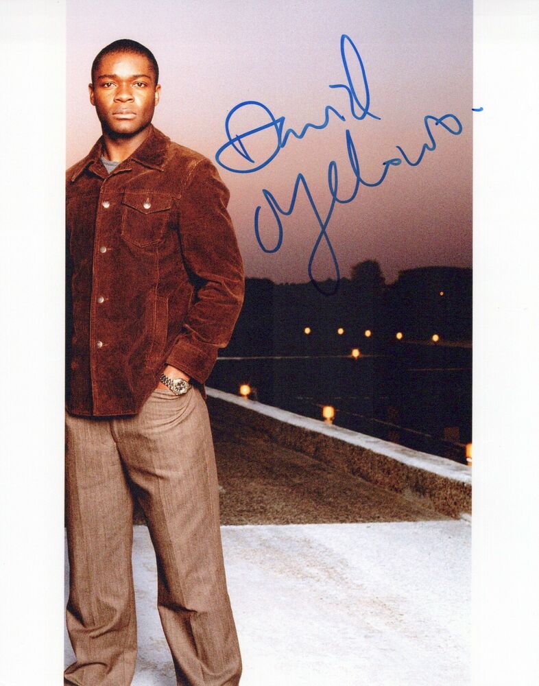 David Oyelowo head shot autographed Photo Poster painting signed 8x10 #1