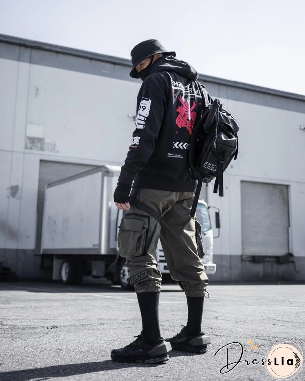 Function X Tactical Hip Hop Universe Technology National Tide Hoodie