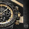 NTPT Carbon Rolex DiW Daytona "CREAM INVERT GOLD"