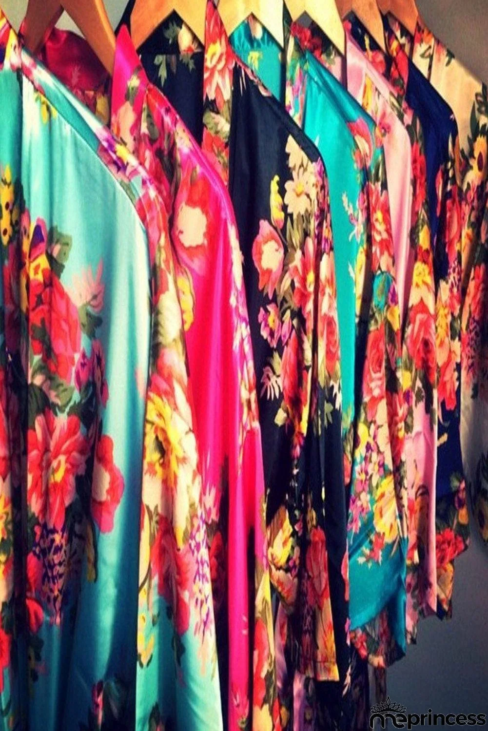 Floral Bundles Robe with Belt