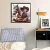 Diamond Painting-DIY Full Round Drill Cowboy Baby