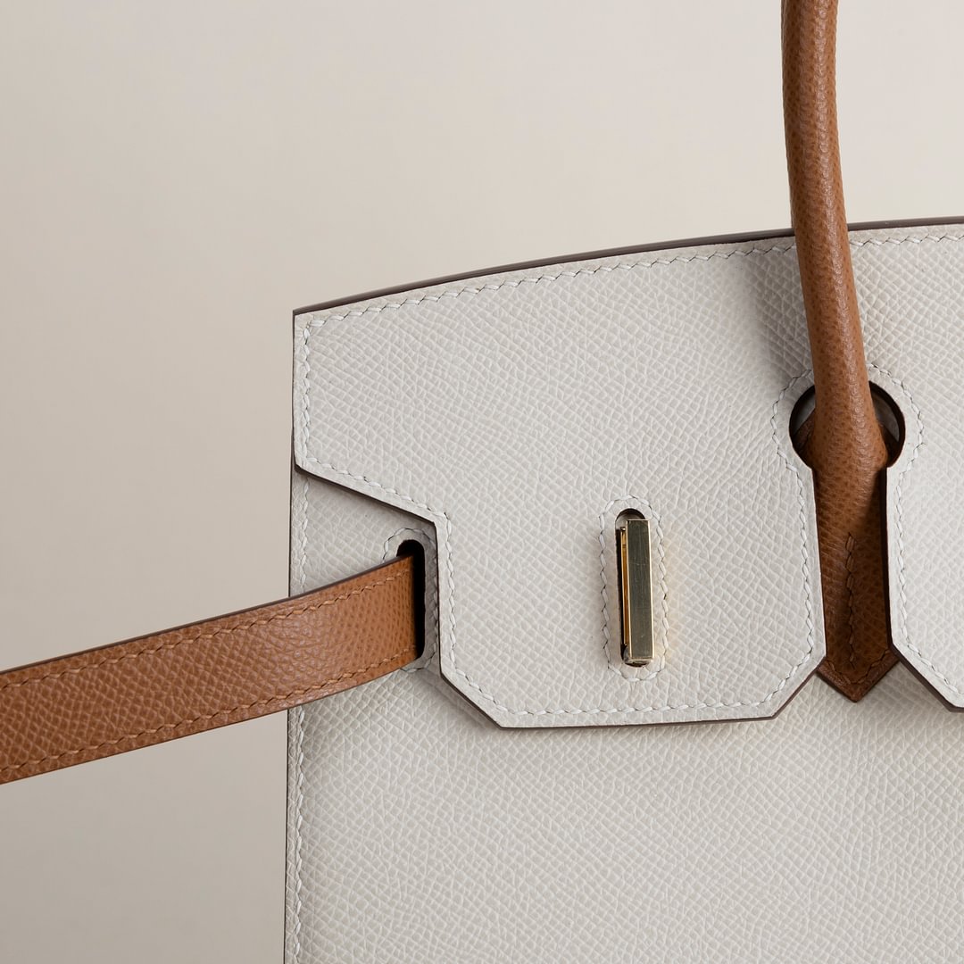 Birkin 30cm Epsom  CC10 Craie/37 Gold  GHW