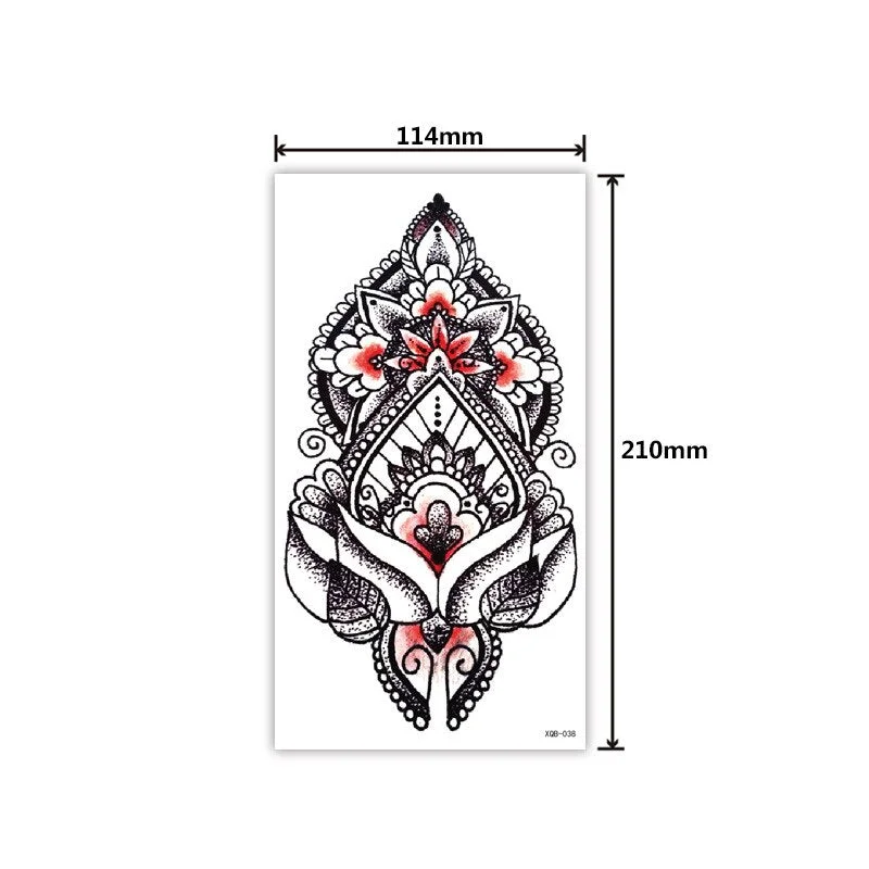 Full Arm Tattoo Sticker Creative Personality Small Full Arm Temporary Tattoo Original Waterproof Sweat Lasting Tattoo Sticker